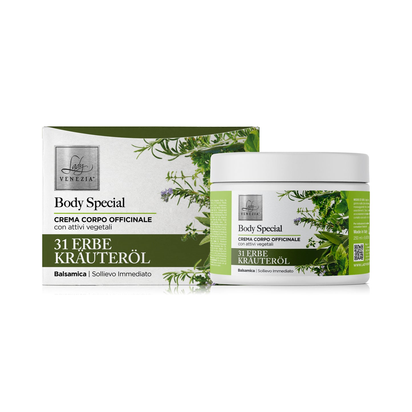 Crema Speciale Olio 31 Erbe Krauterol - 250 ml