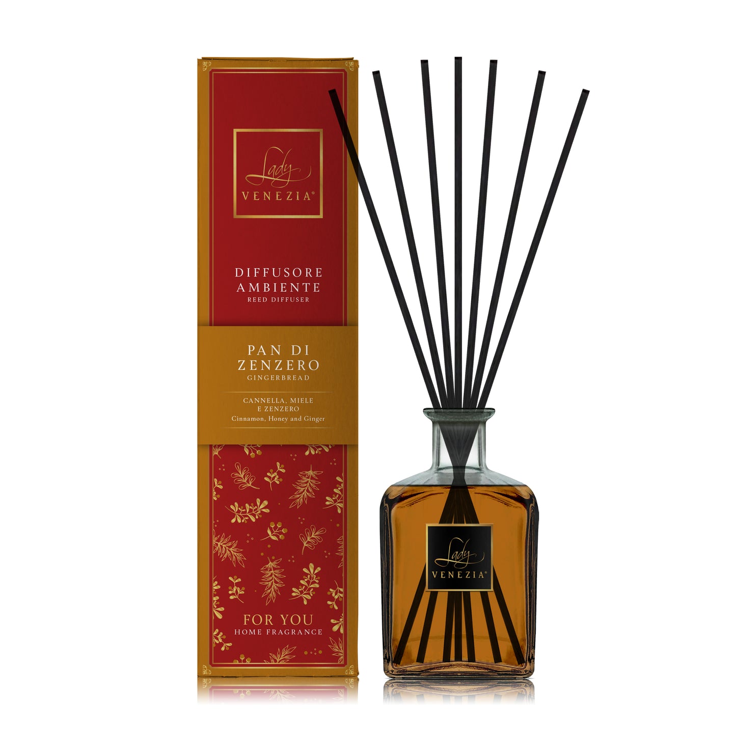 Maxi Diffusore Ambiente con Bastoncini - 2 Fragranze - 1 Litro
