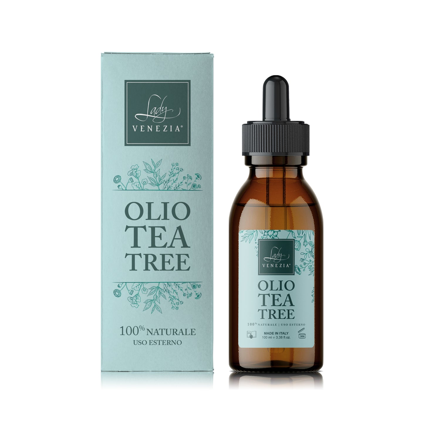 Olio Essenziale Tea Tree con Contagocce 100 ml