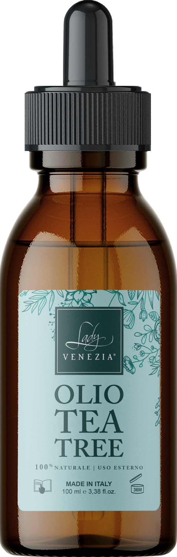 Olio Essenziale Tea Tree con Contagocce 100 ml