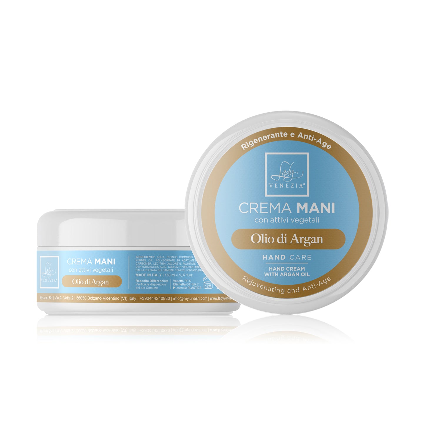 Crema Mani Olio di Argan - 150 ml