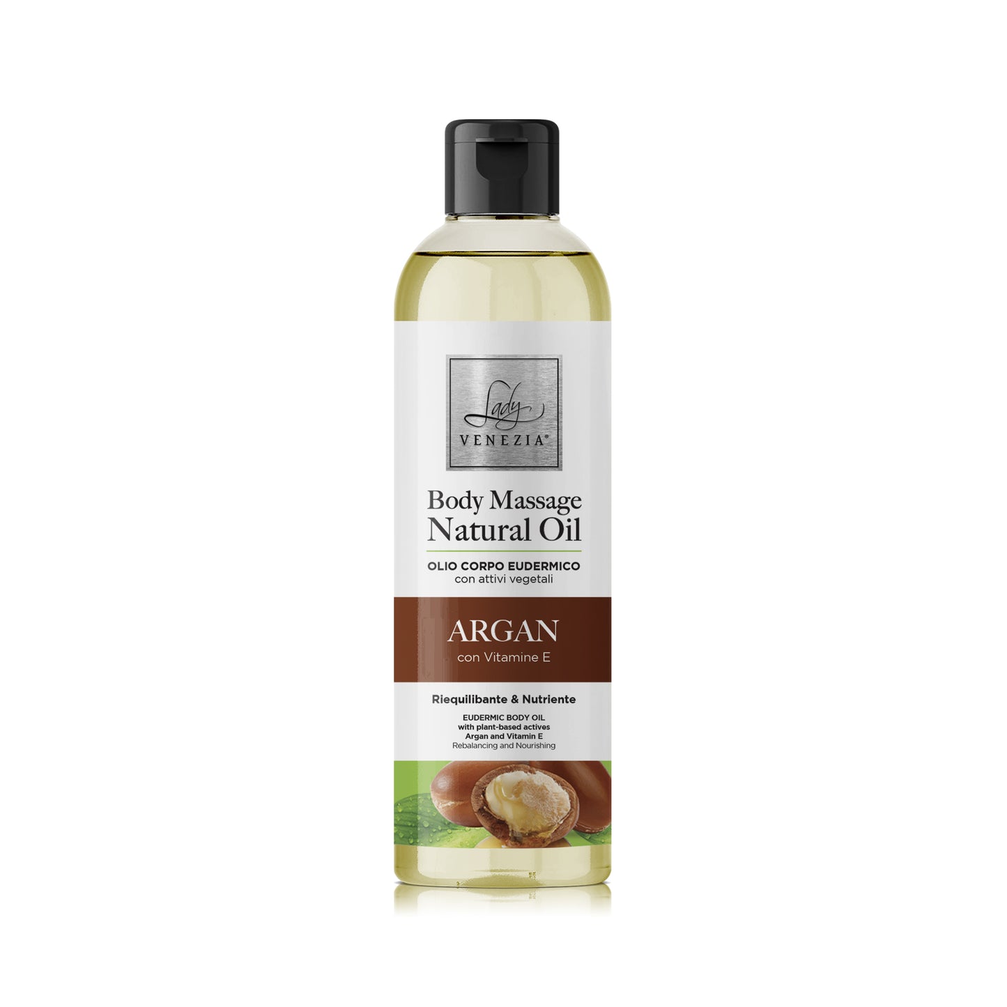 Body Massage Natural Oil - Argan, riequilibrante e nutriente 250 ml