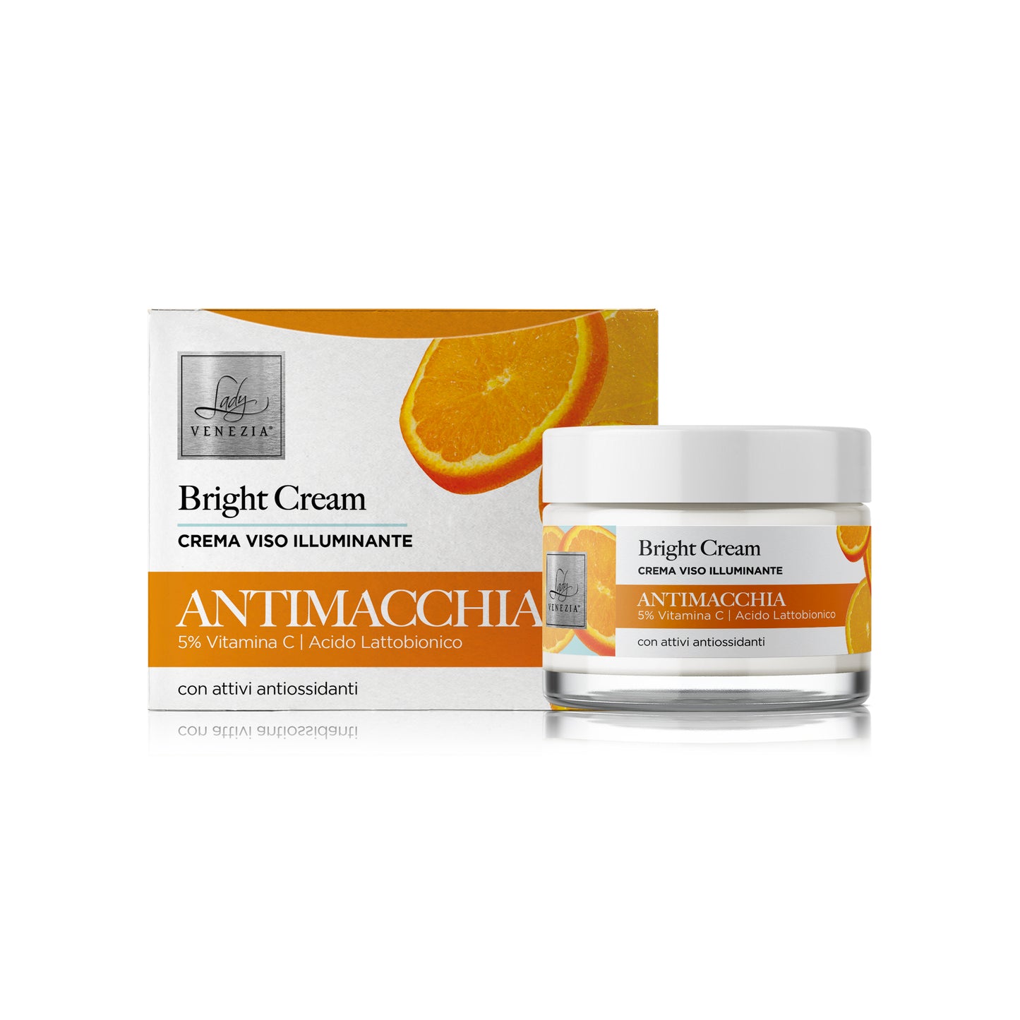 Crema Viso Antimacchie "Bright Cream" alla Vitamina C - 50 ml