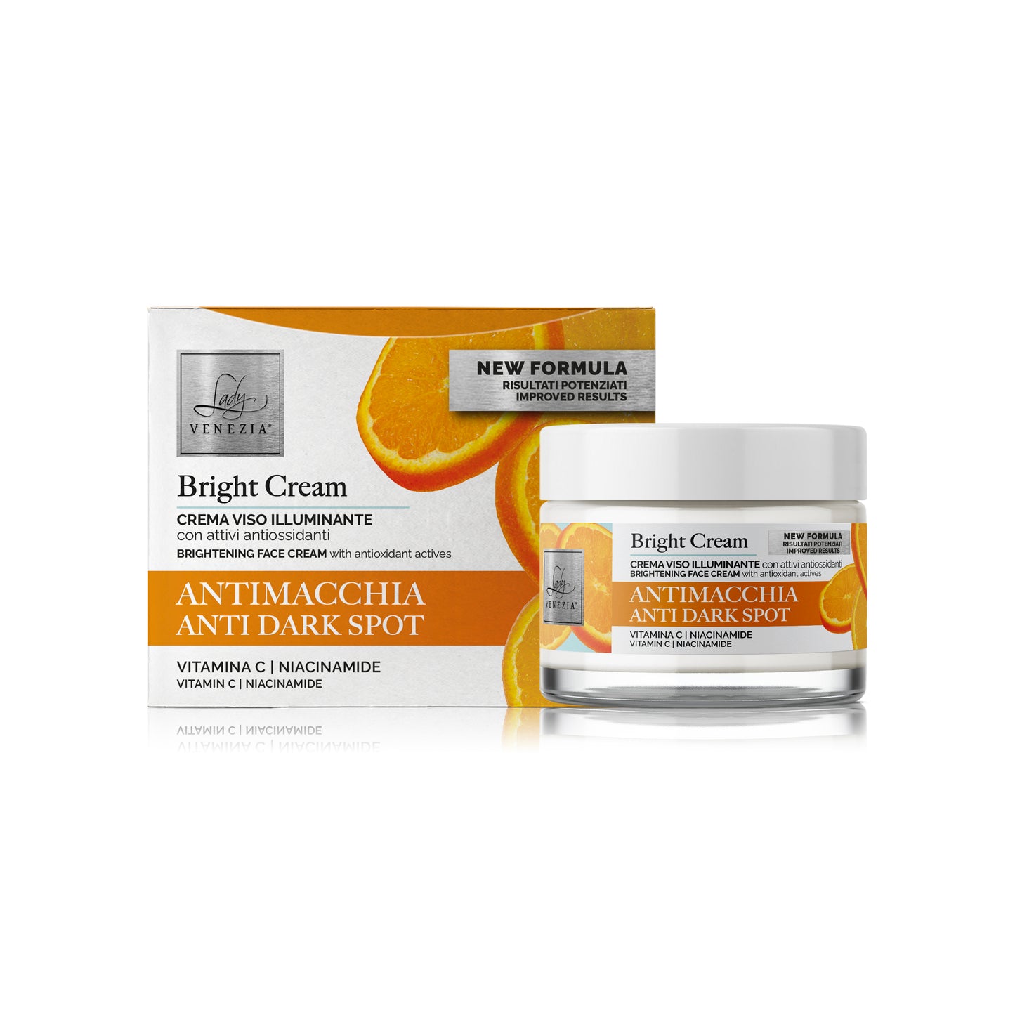 Crema Viso Antimacchie "Bright Cream" alla Vitamina C - 50 ml