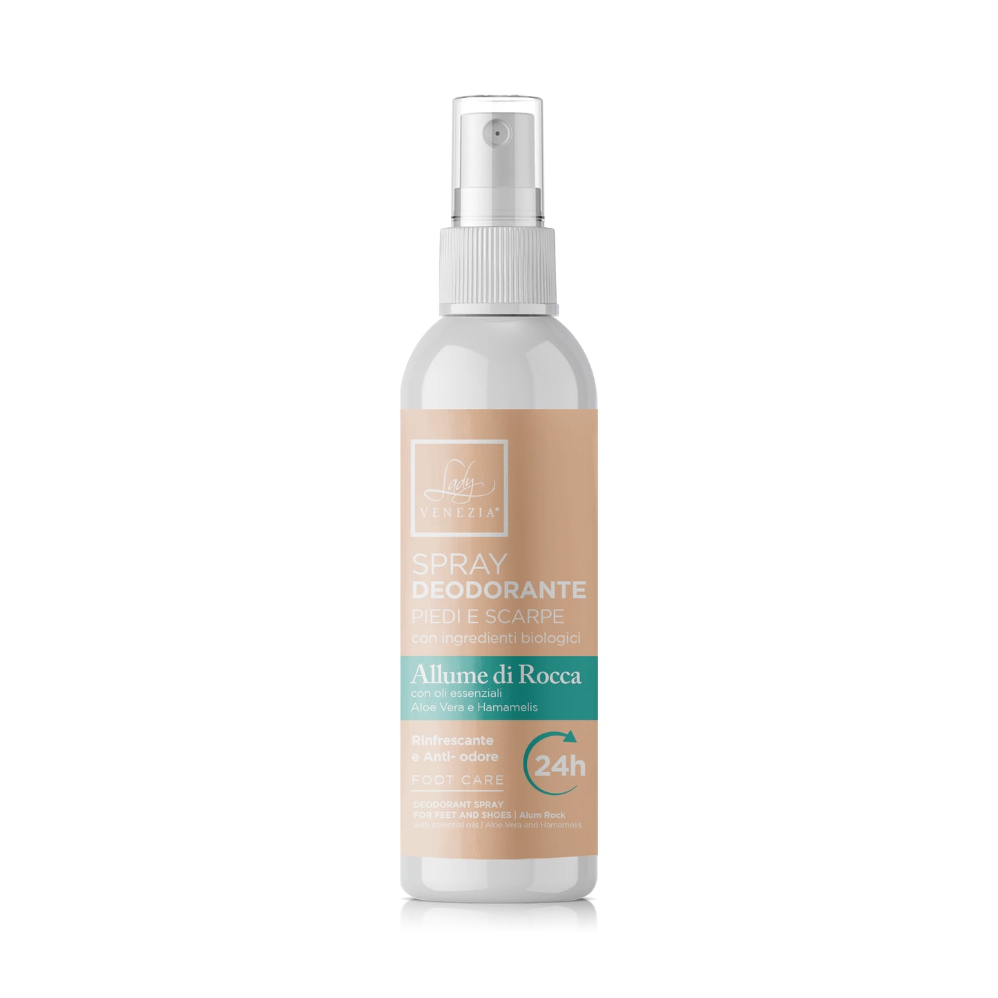 Spray Deodorante Piedi e Scarpe, Rinfrescante e Anti-odore 150 ml