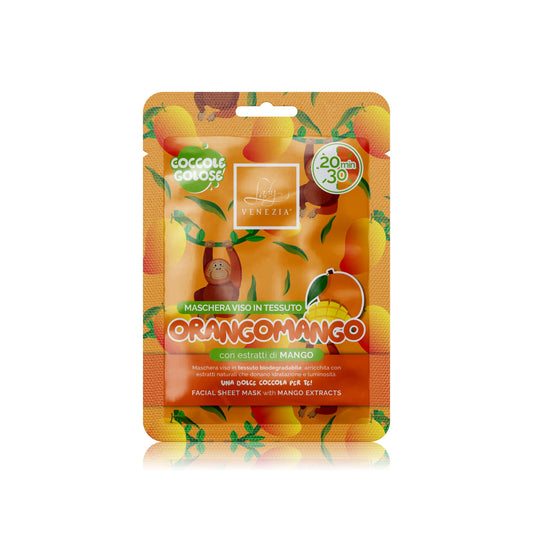 Maschera Viso in Tessuto Coccole Golose - Orangomango