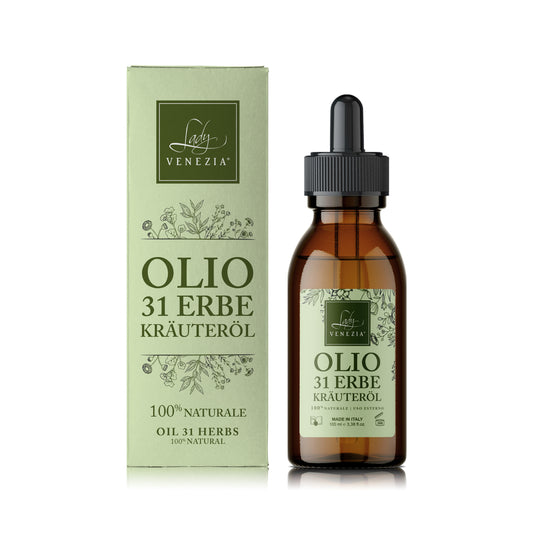 Olio Essenziale 31 Erbe Krauterol con Contagocce - 100 ml