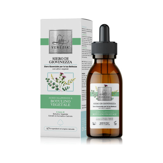 Siero con Botulino Vegetale e Acido Ialuronico - 100 ml