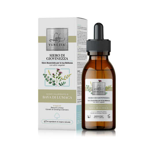 Siero alla Bava di Lumaca e Acido Ialuronico - 100 ml