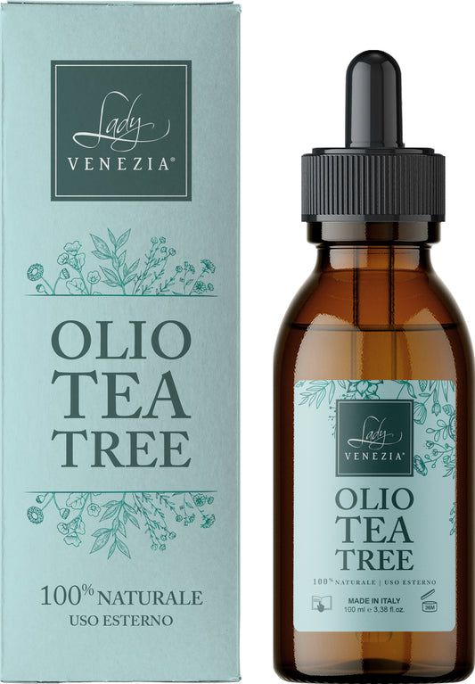 Olio Essenziale Tea Tree con Contagocce 100 ml