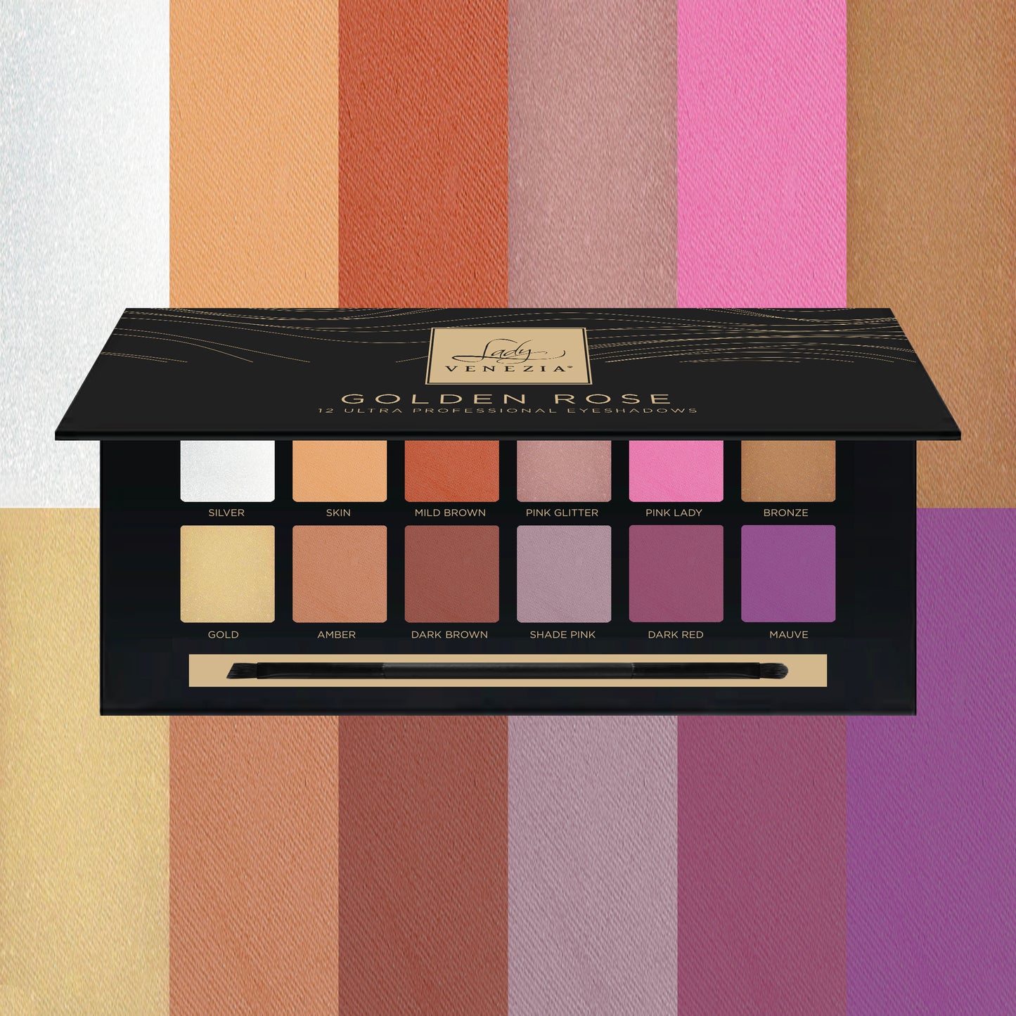 Palette di Ombretti Golden Rose